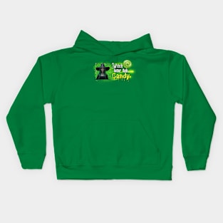 Green Witch Better than Halloween Candy Kids Hoodie